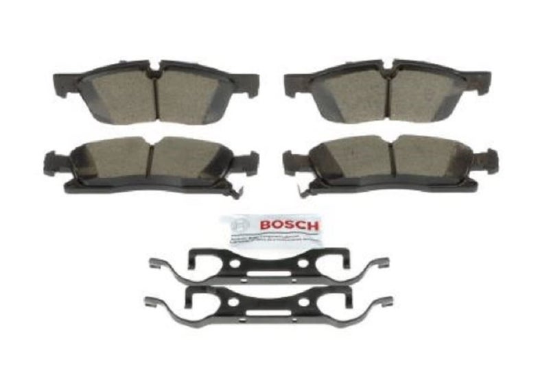 BOSCH BC1904 QuietCast Premium Ceramic Disc Brake Pad Set  Compatible with Select Dodge Durango Jeep Grand Cherokee FRONT